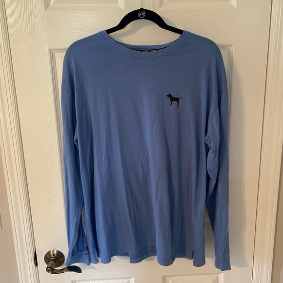 VS PINK Blue long sleeve top - Picture 1 of 7